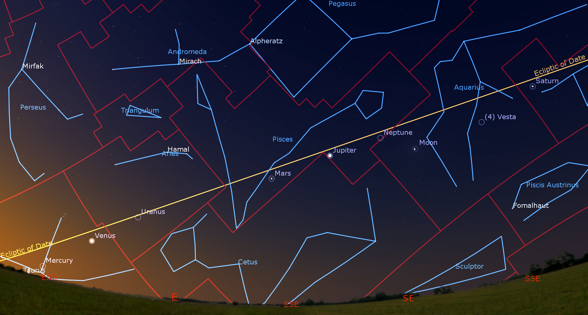 Northern Summer Starts, Moon Joins Jupiter In Daytime, Venus Visits The ...