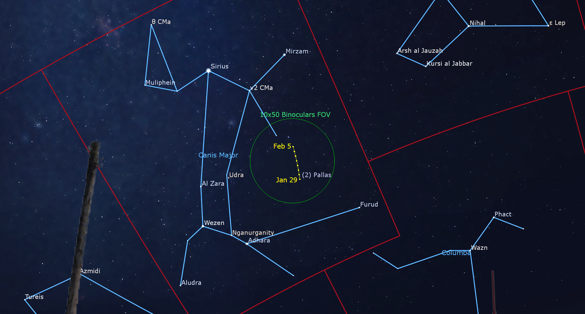 Blaze in Evening, a Comet Peaks Midweek, a Bright Mini Moon